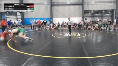 175 lbs Rr Rnd 3 - Cole Retos, Gold Medal WC - BHS vs Milo Davis, DoughBoy WC - BHS