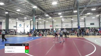 123 lbs Semifinal - Justin Osburne, Institute Of Combat vs Gage Hadsel, Mat Demon WC