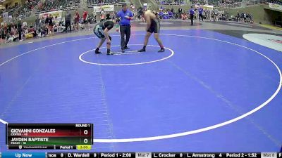 222 lbs Round 1 (4 Team) - Jayden Baptiste, McKay vs Giovanni Gonzales, Crater