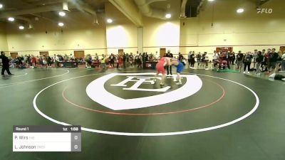 88 kg Round 1 - Peter Wirs, The Pennsylvania Wrestling Club, Inc. vs Lauren Johnson, Oregon