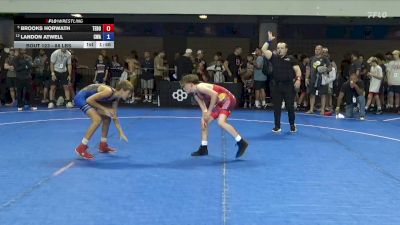 88 lbs Champ. Rd Of 16 - Brooks Horwath, Team Donahoe vs Landon Atwell, Callan Wrestling Academy