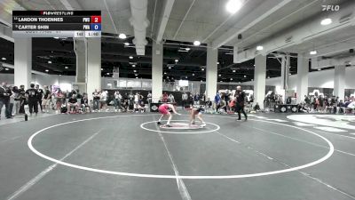 51 lbs Cons. Round 6 - Landon Thoennes, Pinnacle Wrestling Club vs Carter Shin, Palm Wrestling Academy