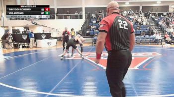 157 lbs Quarterfinal - Brayden Roberts, LIU vs Joe Antonio, Army West Point