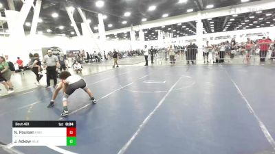 144 lbs Consi Of 16 #2 - Noah Paulsen, Freedom Wc vs Jeffery Askew, Relentless