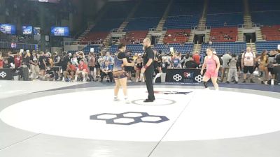 155 lbs Champ. Rd Of 16 - Leiah Thomas, Iowa vs Scarlett Yeager, Kansas
