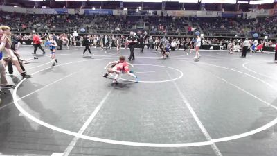 56.6 lbs 7th Place - Kinslee McVey, Springdale Youth Wrestling Club vs Ellie Freeman, Mountain View Stingers