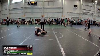 80 lbs Round 3 (8 Team) - Braylen Stewart, Lake WC vs David Wesierski, Killer Elite