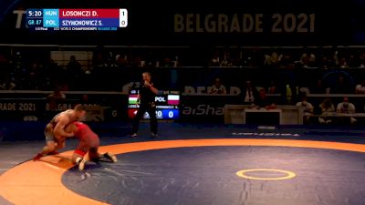 87 kg Semifinal - David Losonczi, Hun vs Szymon Szymonowicz, Pol
