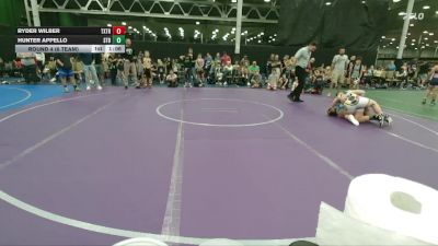 135 lbs Round 4 (6 Team) - Hunter Appello, Steller Trained Bossk vs Ryder Wilber, Terps Xtreme