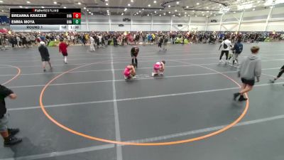 100 lbs Round 1 - Breanna Kratzer, Unattached vs Emma Moya, Unattached