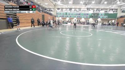 106 lbs Cons. Round 2 - Braiden Foster, Centennial vs Naythan Beeler, San Marcos
