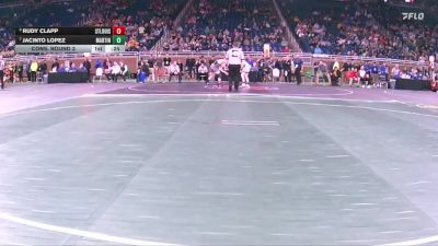 D4-113 lbs Cons. Round 3 - Jacinto Lopez, Martin vs Rudy Clapp, St Louis