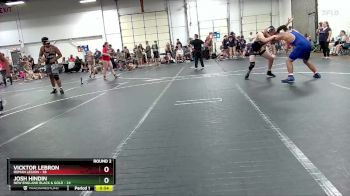 190 lbs Round 2 (8 Team) - Vicktor Lebron, Roman Legion vs Josh Hindin, New England Black & Gold