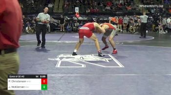 197 lbs Consolation - Pete Christensen, Wisconsin vs Jake McKiernan, SIUE