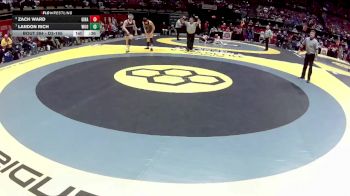 D3-165 lbs Cons. Round 1 - Landon Rich, Woodmore vs Zach Ward, Girard