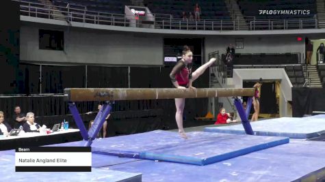 Natalie Angland Elite Gymnastic Acad - Beam - 2022 Elevate the Stage Huntsville presented by SportsMED & Crestwood