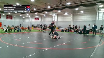 138 lbs Cons. Round 3 - Grace Spiess, Manchester vs Adeline Tuccini, Lourdes