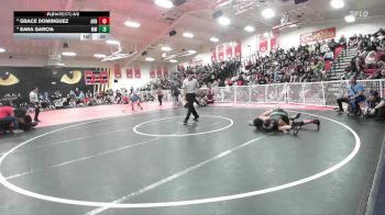 140 lbs 3rd Place Match - Grace Dominguez, Arroyo vs Sara Garcia, Murrieta Mesa