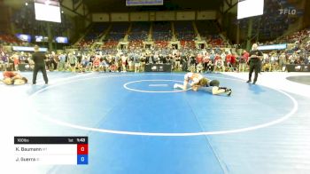 160 lbs Rnd Of 128 - Kale Baumann, Montana vs Jean-luc Guerra, Idaho