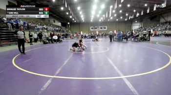 120 lbs 7th Place Match - Cee Hill, McAlester vs Brinlee Taylor, Owasso