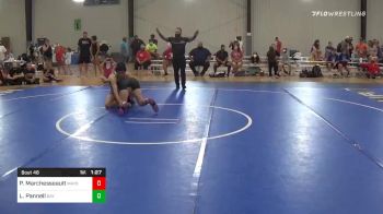 145 lbs Semifinal - Preston Marchesseault, Mayo Quanchi vs Lucas Pannell, Bay Area Dragons