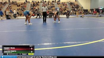 197 lbs Cons. Round 2 - Manny Mejia, Harper CC vs Martin Prieto, Rochester-CTC