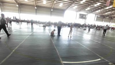 54 lbs Consolation - Mialani Martinez, 505 Wc vs Olivia Jones, Stout Wr Acd