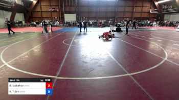 160A lbs Rr Rnd 2 - Bekbol Izabekov, Kyrgy vs Konnor Tubin, Askren Wrestling Academy