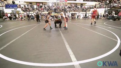 58 lbs Quarterfinal - Sarah Nix, Plainview Youth Wrestling Club vs Nona Hunke, Smith Wrestling Academy