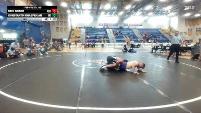 165 lbs Round 3 (8 Team) - Konstantin Khaspekian, Funky Monkey vs Reid Gober, Athens Christian