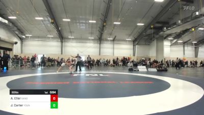 80 lbs Final - Audrey Eller, Sanderson Wrestling Academy vs Jackson Carter, Young Guns Nashville Wrestling