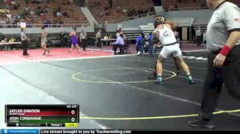 D2-215 lbs Semifinal - Jaylen Dawson, Desert Edge vs Josh Consavage, Cienega