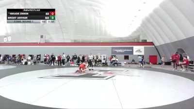 149 lbs Cons. Round 7 - Nikade Zinkin, Nebraska vs Brody Arthur, Manchester