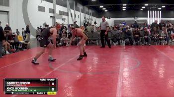 209 lbs Semis & 1st Wrestleback (8 Team) - Garrett Deuser, Outlaws Xtreme vs KNOX MCKIBBEN, West Shore Wrestling Club