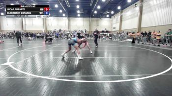 126 lbs Round Of 16 - Lucas Burnett, Venice vs Alexander Esparza, Well Trained