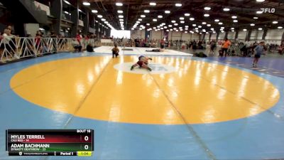 92 lbs Rd# 8- 12:30pm Saturday Final Pool - Adam Bachmann, Dynasty Deathrow vs Myles Terrell, Cali Red