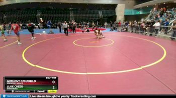 113 lbs Champ. Round 3 - Anthony Camarillo, Redwood -Visalia vs Luke Cheek, Harrisburg