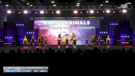 Terre Haute Cheer University - PARTY ANIMALS [2025 L4 Junior - Flex - D2 Day 2] 2025 WSF Grand Nationals