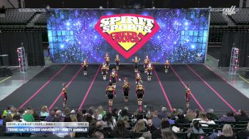 Terre Haute Cheer University - PARTY ANIMALS [2026 L4 Junior - Flex - Small Day 2] 2026 Spirit Sports Indianapolis Nationals