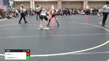 150 lbs Round Of 128 - Russell Johl, Legacy WC vs Jack Matthews, Dana Hills HS