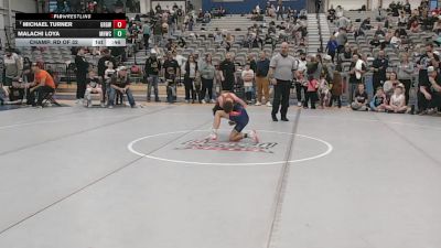 78 lbs Champ. Rd Of 32 - Michael Turner, Green River Grapplers Wrestling vs Malachi Loya, Mile High Wrestling Club
