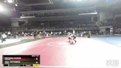 144 lbs Champ. Round 1 - Mika Ontiveros, Pitman vs Priyansu Kumar, Natomas