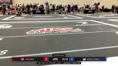 Jose Cruz vs Bradley Mier 2025 ADCC Orlando Open/Youth Trials