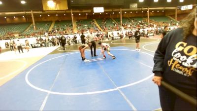 109 lbs Rr Rnd 1 - Isaac Baca, New Mexico Punishers vs Isaac Lucero, NM ...