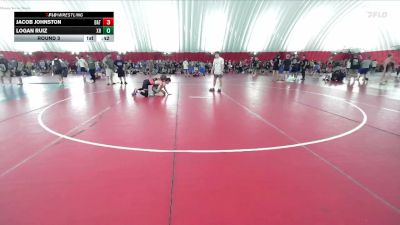 118-119 A Round 3 - Jacob Johnston, Batavia vs Logan Ruiz, Xavier-Cedar Rapids