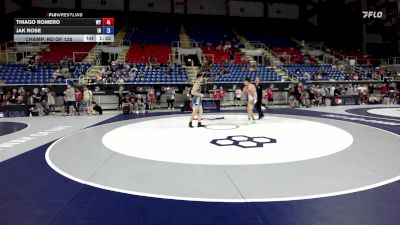 175 lbs Champ. Rd Of 128 - Thiago Romero, WY vs Jak Rose, IN
