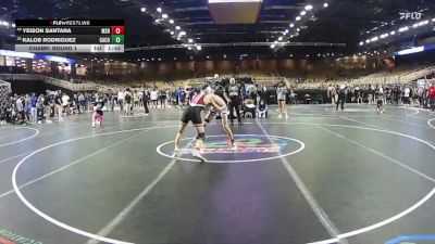 120 lbs Champ. Round 1 - Kalob Rodriguez, Camden County vs Yeison Santana, Miami Southridge Hs