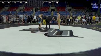 180 lbs Cons 8 #1 - Grace Johns, Kansas vs Kathryn Hingano, California