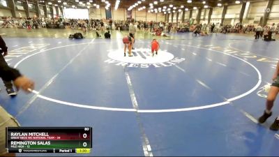 80 lbs Rd# 9- 2:15pm Saturday Final Pool - Raylan Mitchell, Great Neck WC National Team vs Remington Salas, Mile High