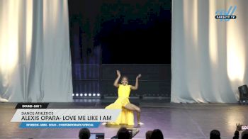 Dance Athletics - Alexis Opara- Love Me Like I Am [2023 Mini - Solo - Contemporary/Lyrical Day 1] 2023 JAMfest Dance Super Nationals